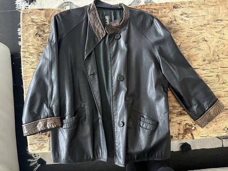 Vintage Lederjacke Gr. M