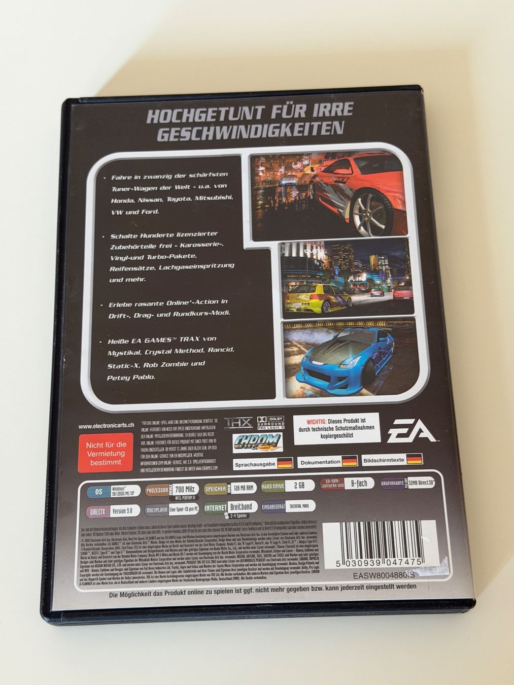 Spiele: PC Spiel Need for Speed Underground 2 CD-ROM – Gebraucht aus Altstätten SG von sheamus 2