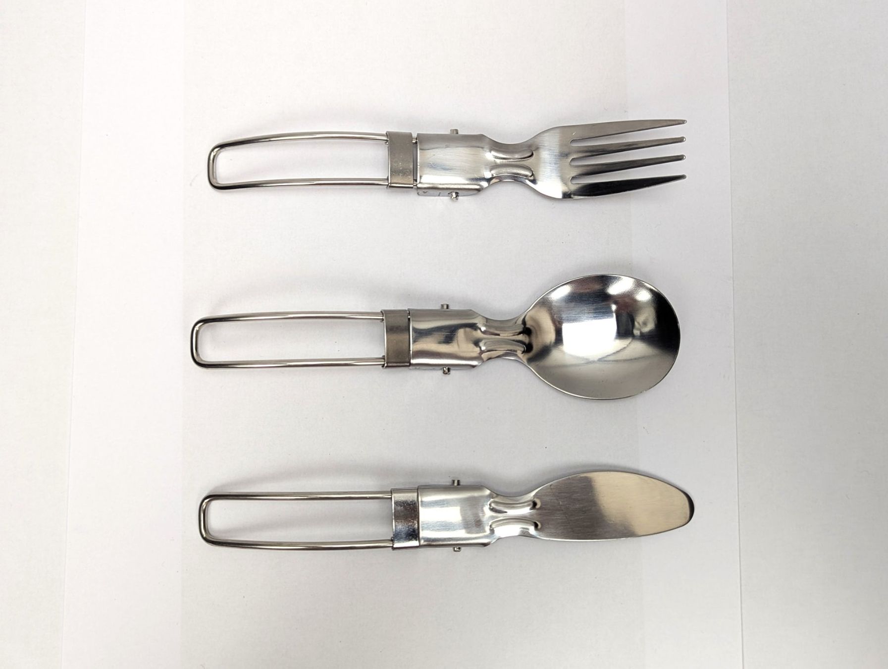 Set di posate: Kit Couverts Pliables Inox - Bleu - Neuf – Nuovo e nell'imballaggio originale da Yvorne venduto da Bocchino_1291 5
