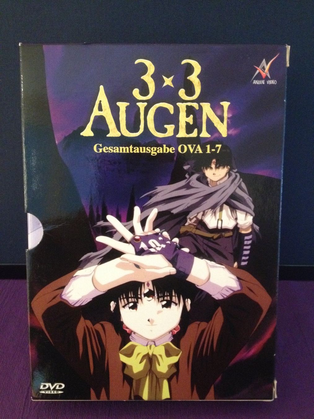 Tutti i DVDs: 3x3 Augen DVD, Anime - rare, OOP – Usato da Schaffhausen venduto da manu300