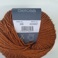 2 Kn. SETOSA Lana Grossa Fb. 6-4224007 braun