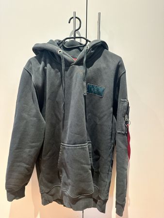 Alpha Industries Hoodie - Grün - Grösse L