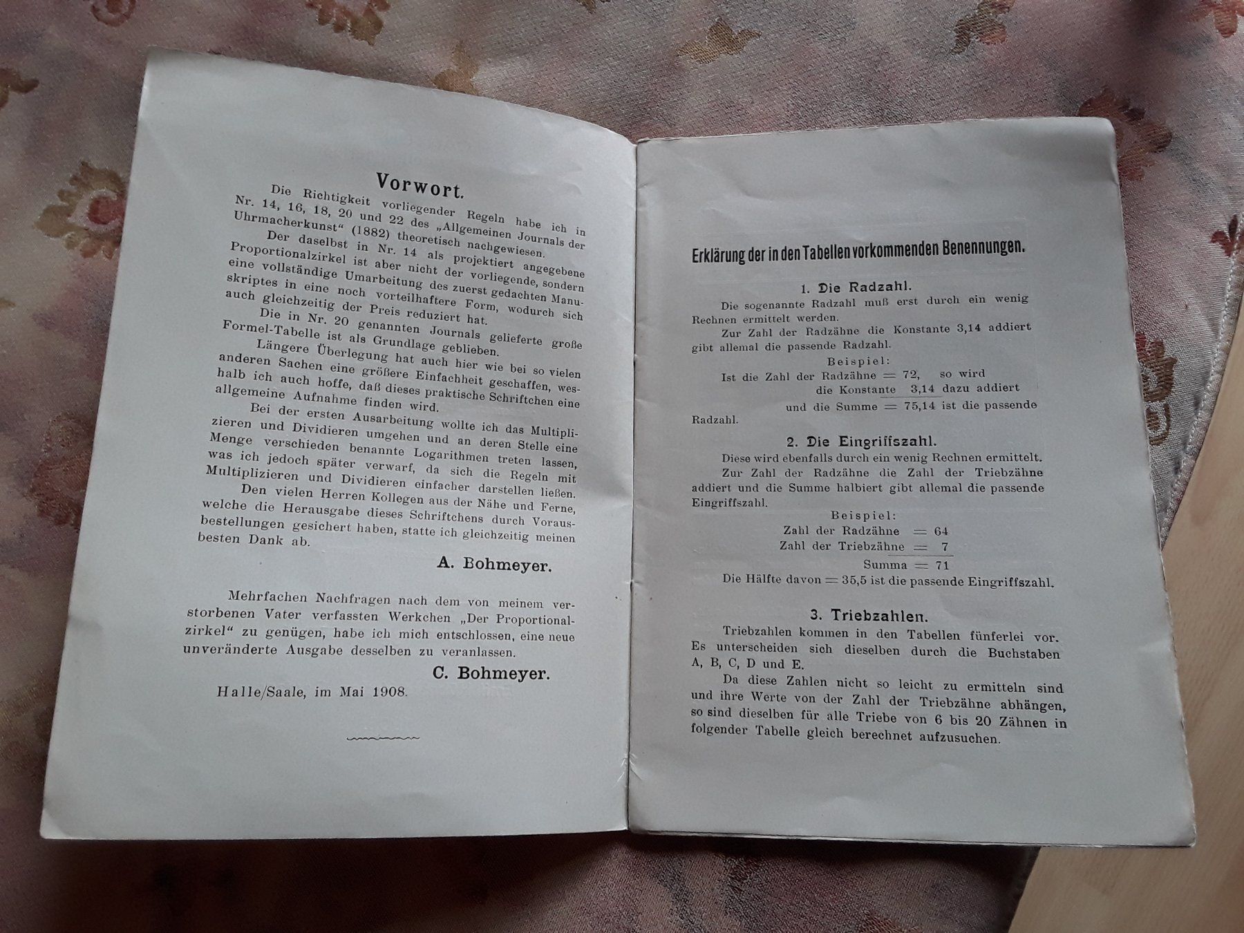 Riviste & Magazine: Biel / Bienne Technicum Biel Uhrmacher heft 1908 – Usato da Biel/Bienne venduto da taki25 6