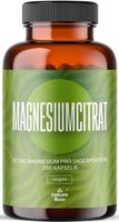 Magnesiumcitrat 377mg 250 Kapseln hochdosiert