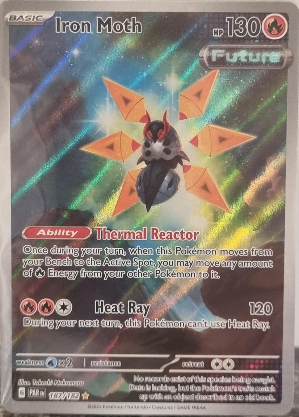 Pokémon – Iron Moth 🇺🇸 - PAR-187 - Paradox Rift (Gebraucht) in Bern für ...