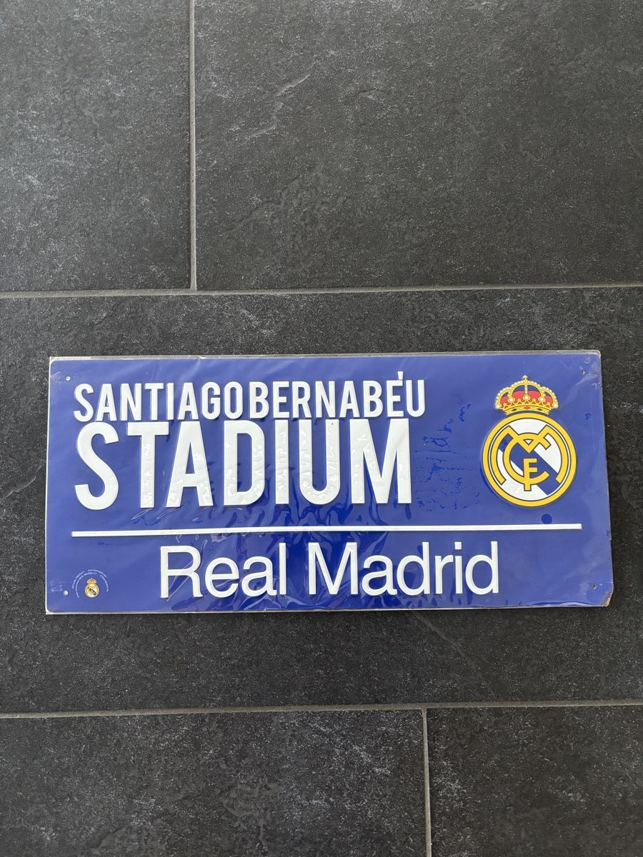 Schilder: Real Madrid Schild – Neu und originalverpackt aus Boppelsen von mar_r2px