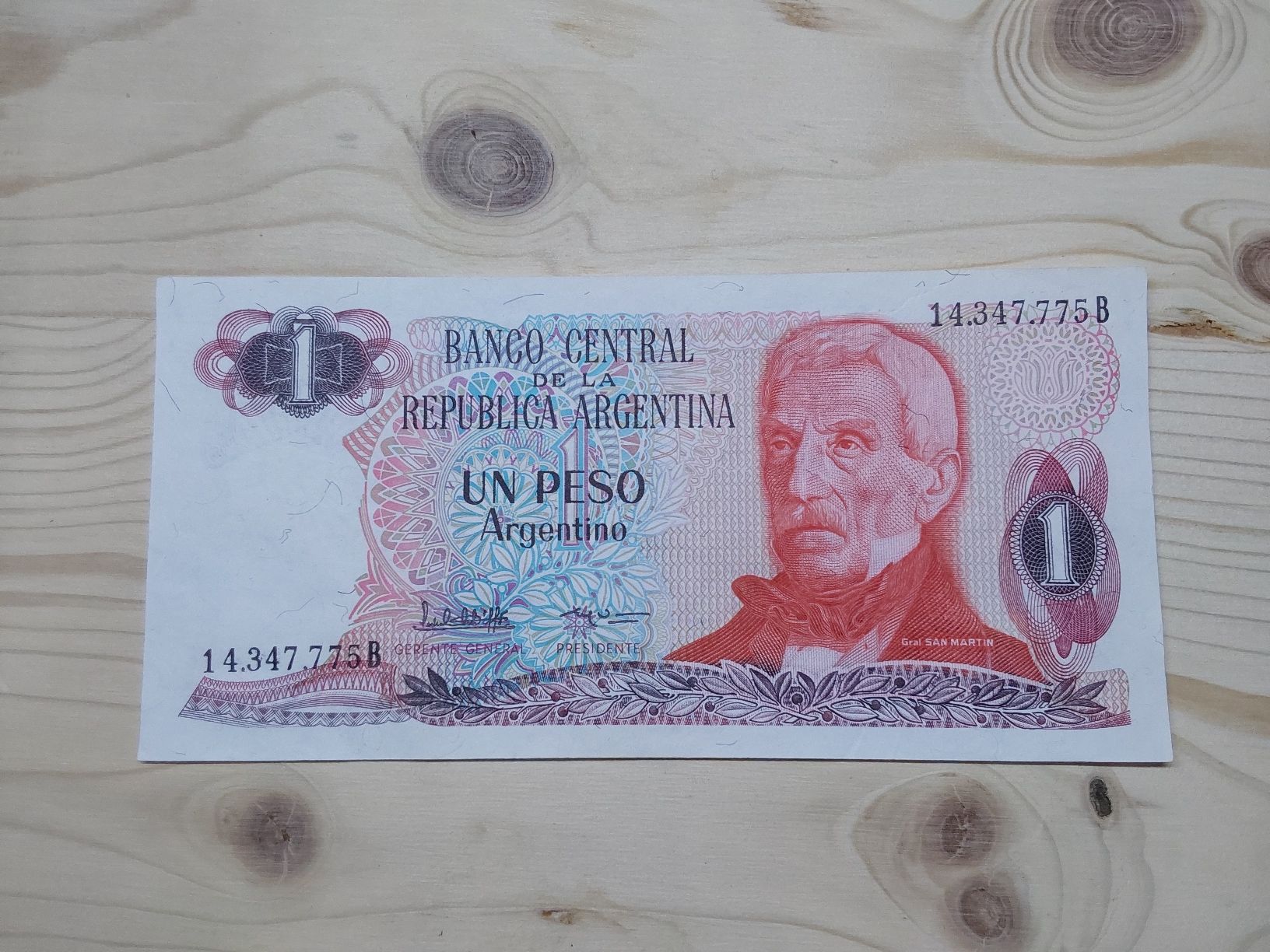 Banknoten: Note aus Argentinien  – Gebraucht aus St. Gallen von aha_2prr