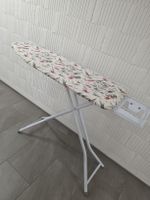 Bügeltisch mit Muster weiss Metallgestell verwendbar