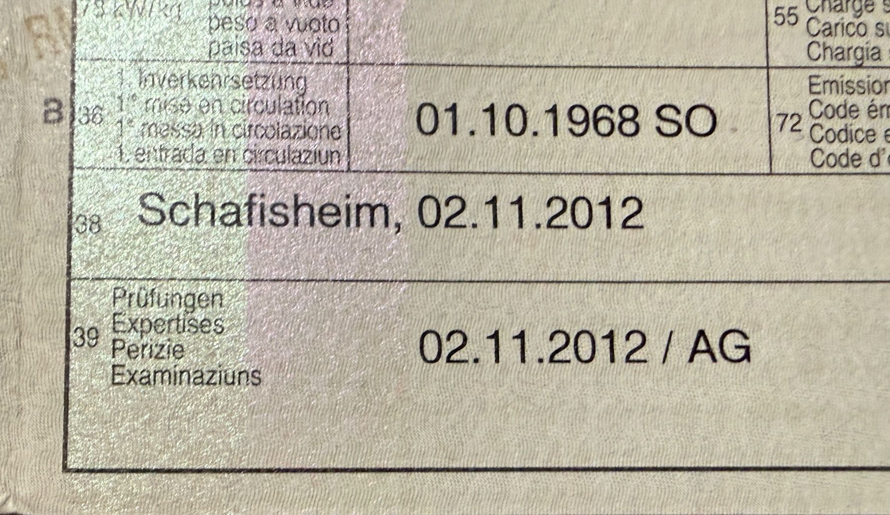 Fiat Autos: Fiat 124 Berlina Jg. 1968 – Gebraucht aus Hunzenschwil von Gemini76 6
