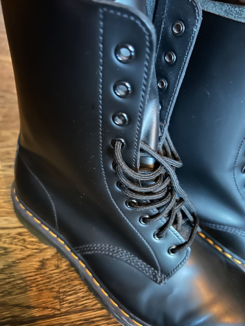 Dr. Martens Scarpe da uomo: Dr. Martens Stiefel, Schwarz, Grösse 45 NEU – Nuovo (secondo la descrizione) da Bern venduto da cip_v9xh 1