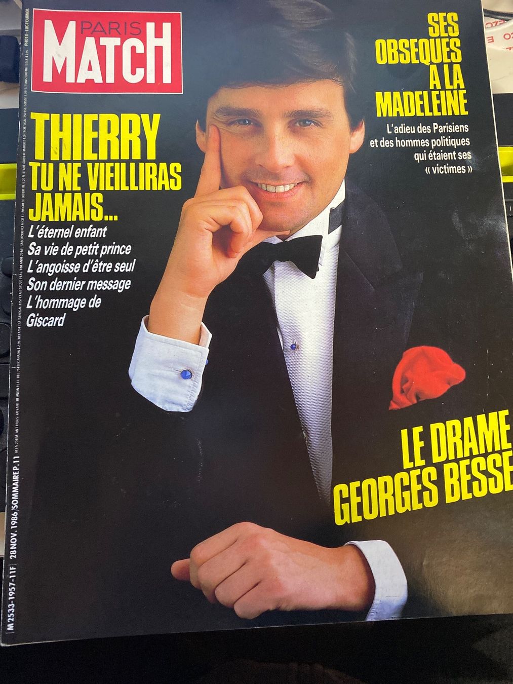 Riviste & Magazine: Paris Match -Thierry Le Luron -1986 – Usato da Le Brassus venduto da cinema13