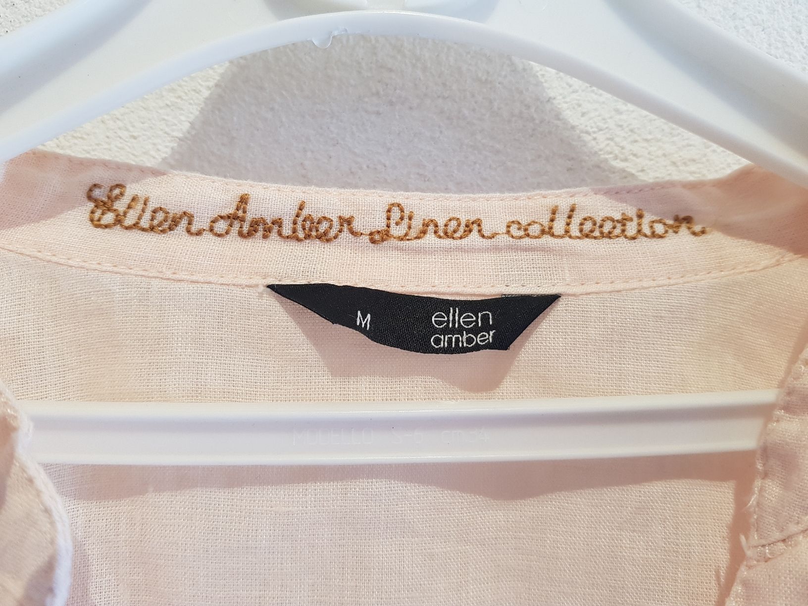 Tuniche: 100% Lin - Tunique Ellen Amber Rose Pâle - M – Nuovo (secondo la descrizione) da Haute-Nendaz venduto da Violette123 3