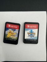 2 Nintendo Switch Spiele Pokemon Pikachu und Schwert
