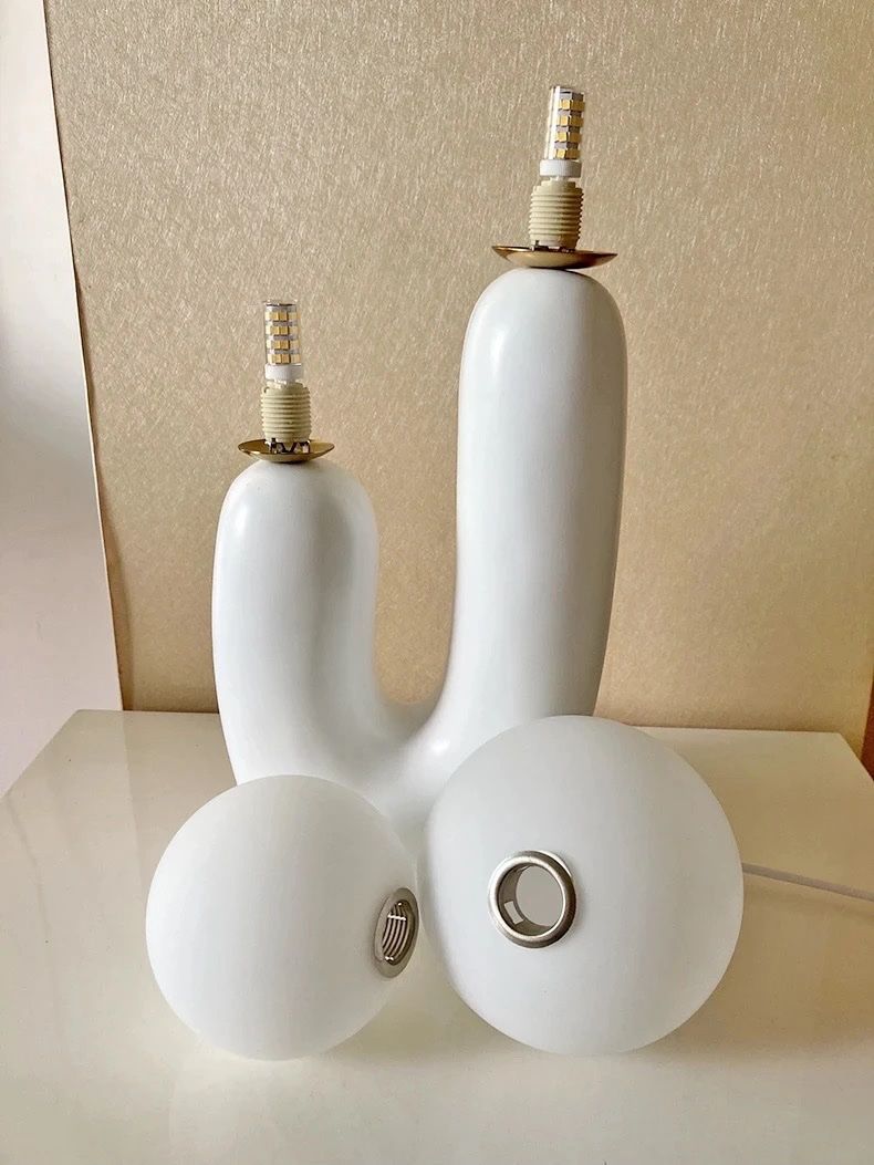 Lampen: Lampe moderne blanche – Neu (gemäss Beschreibung) aus Biel/Bienne von sim_nfl8 4