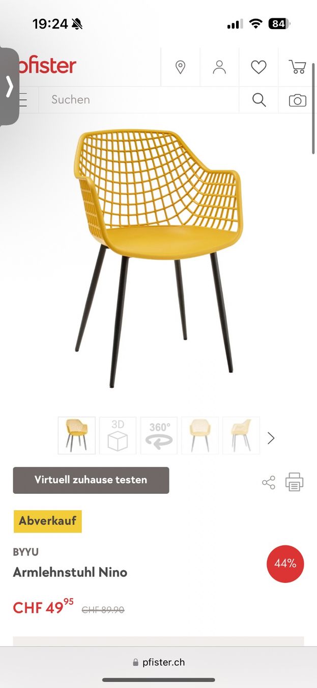 Pfister Chaises: 4 sedie Pfister – D'occasion à Minusio par ann_z7jm