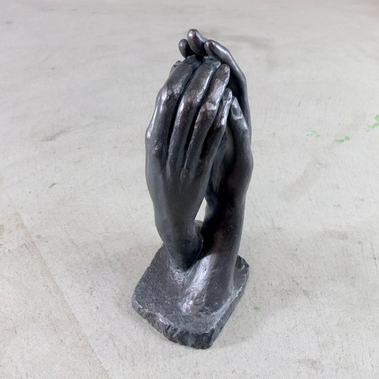 Zwei Hände „Die Kathedrale“ von Rodin, Austin Sculpture (Gebraucht) in ...