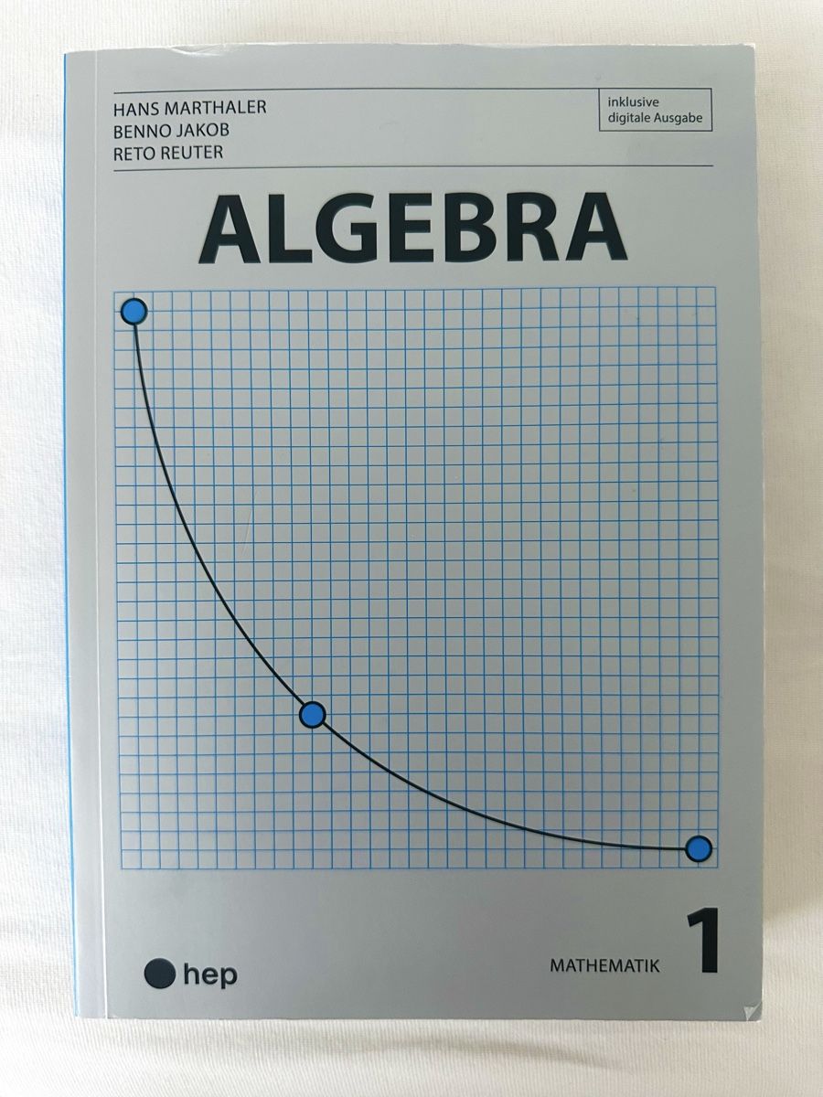 Bücher: Algebra Mathematik 1 Lehrbuch mit digitaler Ausgabe – Neu (gemäss Beschreibung) aus Winterthur von Enis