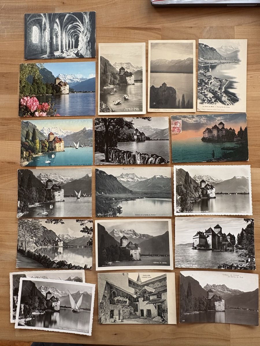 Cartoline postali: AK von Schloss Chillon – Usato da Rümlang venduto da Kartenpost1