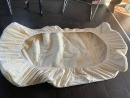 Lammfell Fix- Matratzen-Überzug 90x190