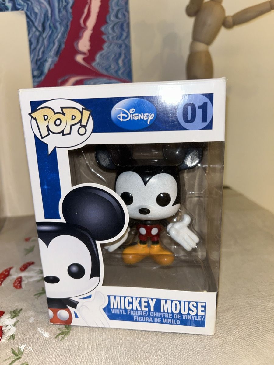 Funko Statuette: Funko Pop Disney Mickey Mouse 01 – Usato da Vesenaz venduto da emi_videsonarmoire