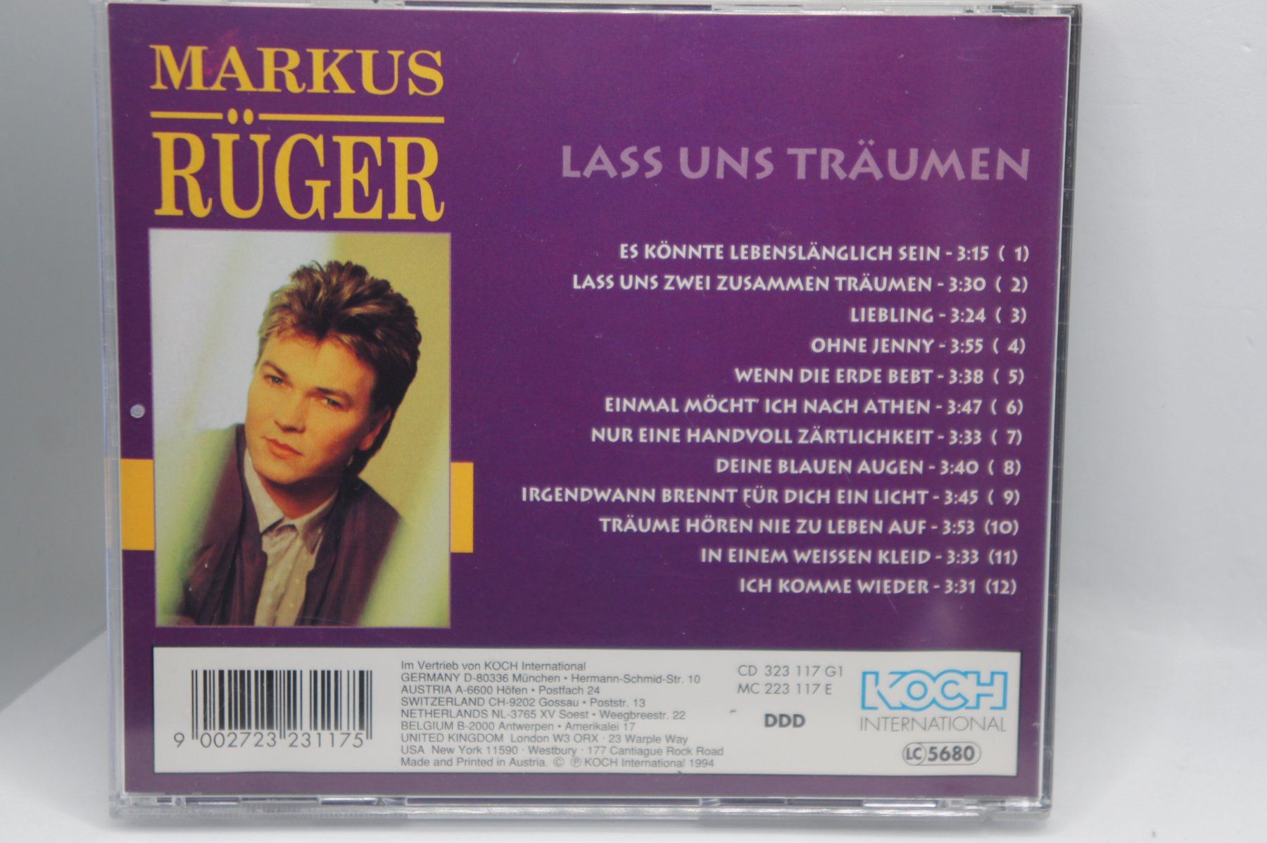 CD: CD Markus Rüger – Lass Uns Träumen – Usato da Ernetschwil venduto da luisvonerni 1