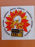 Aufkleber Schuhe Fricker Paradies-Vogel-Sonne LAST CHANCE