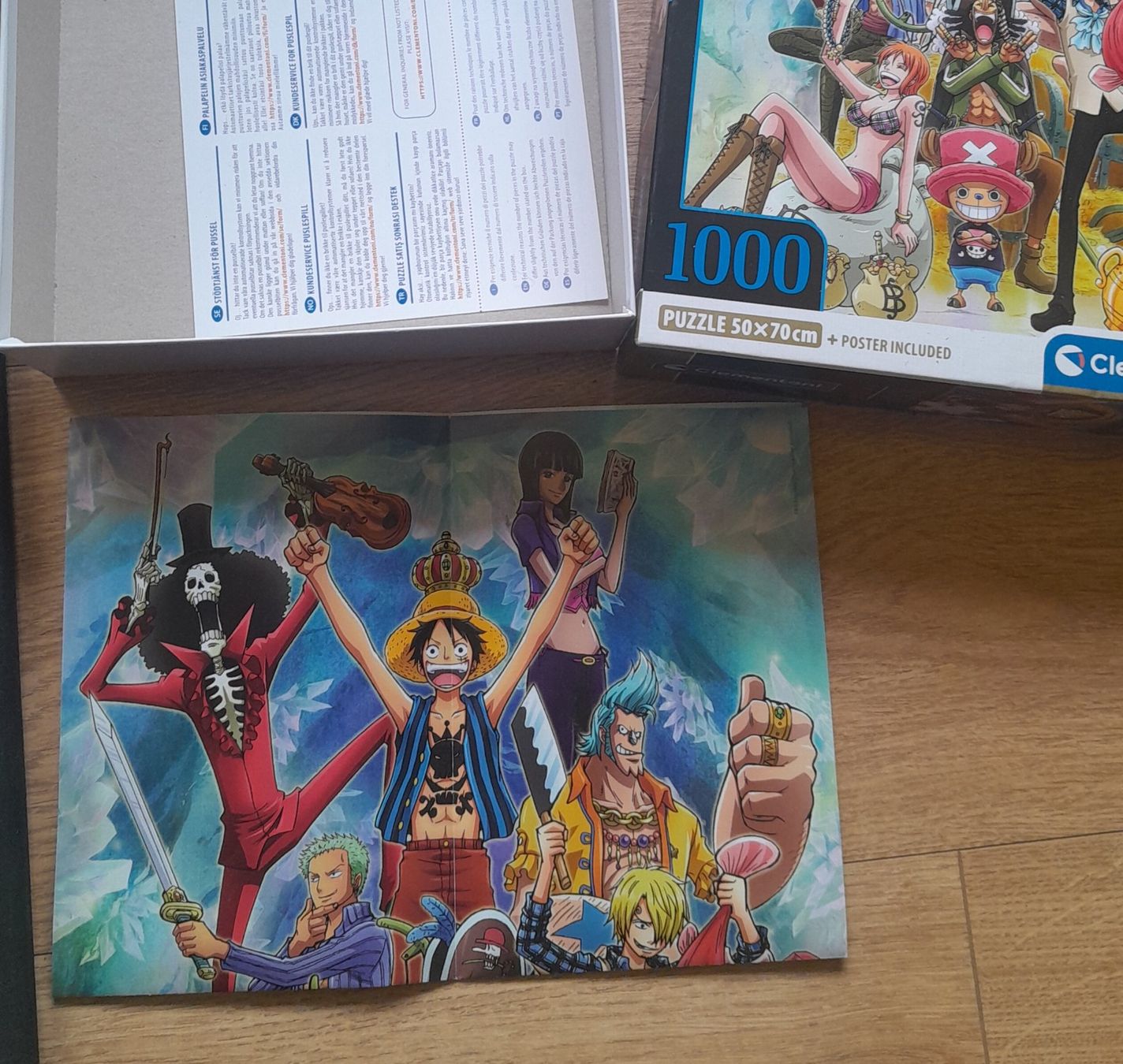 Clementoni Puzzle: One Piece Puzzle 1000 Teile mit Poster – Usato da Ostermundigen venduto da Mar_67yy 2