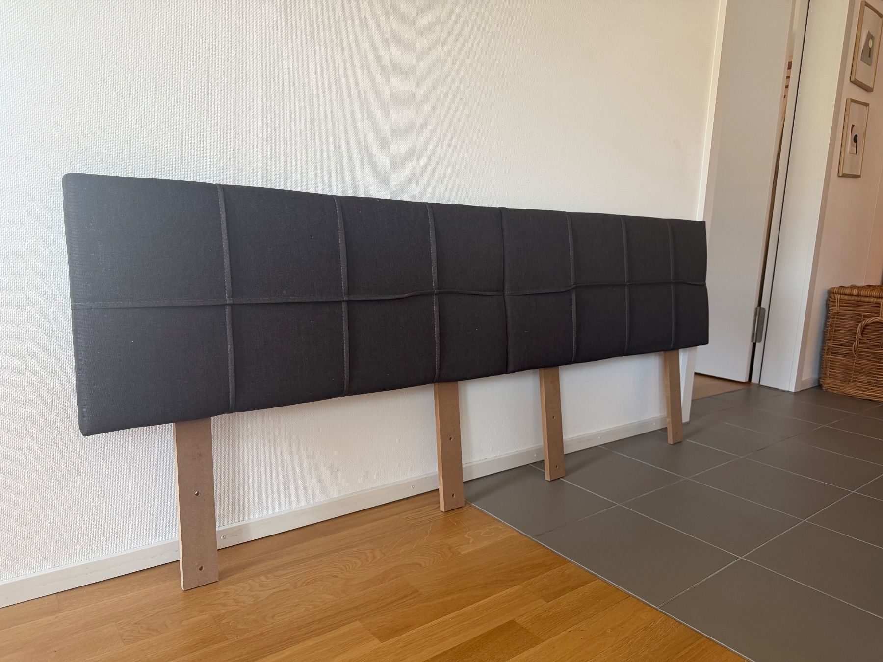 Vidaxl Betten: Gepolstertes Kopfteil 180cm breit, neu – Neu (gemäss Beschreibung) aus Zürich von mar_tsv2 3
