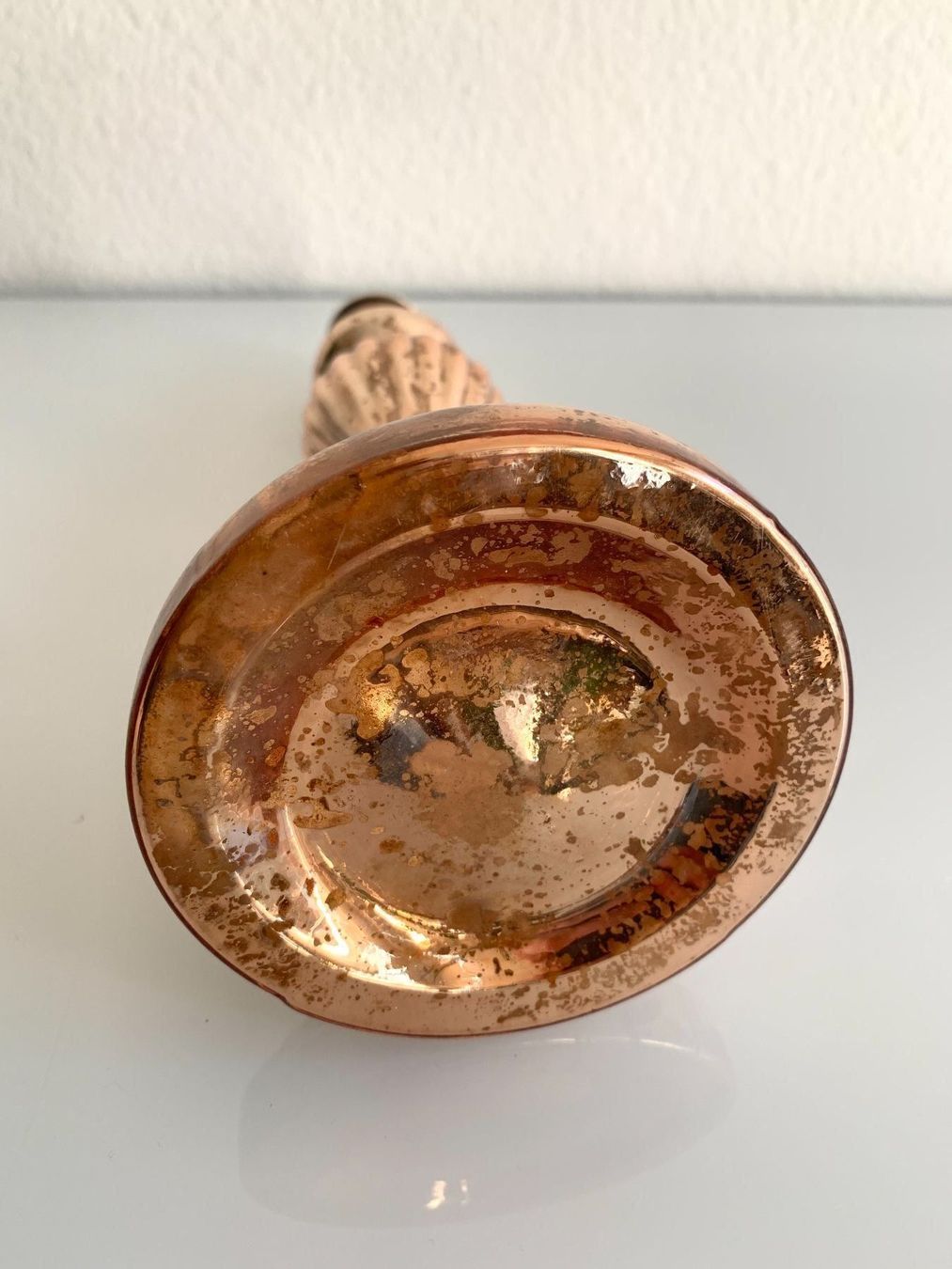 Kerzenständer: Dekorativer rosegold Kerzenständer – Gebraucht aus Bern von Fraeuleinhonig 7
