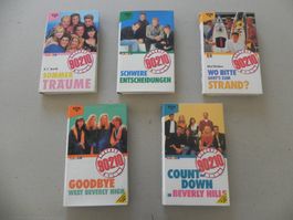 5 Bücher Film Serie Beverly Hills 90210 sind 1.Auflagen 1993