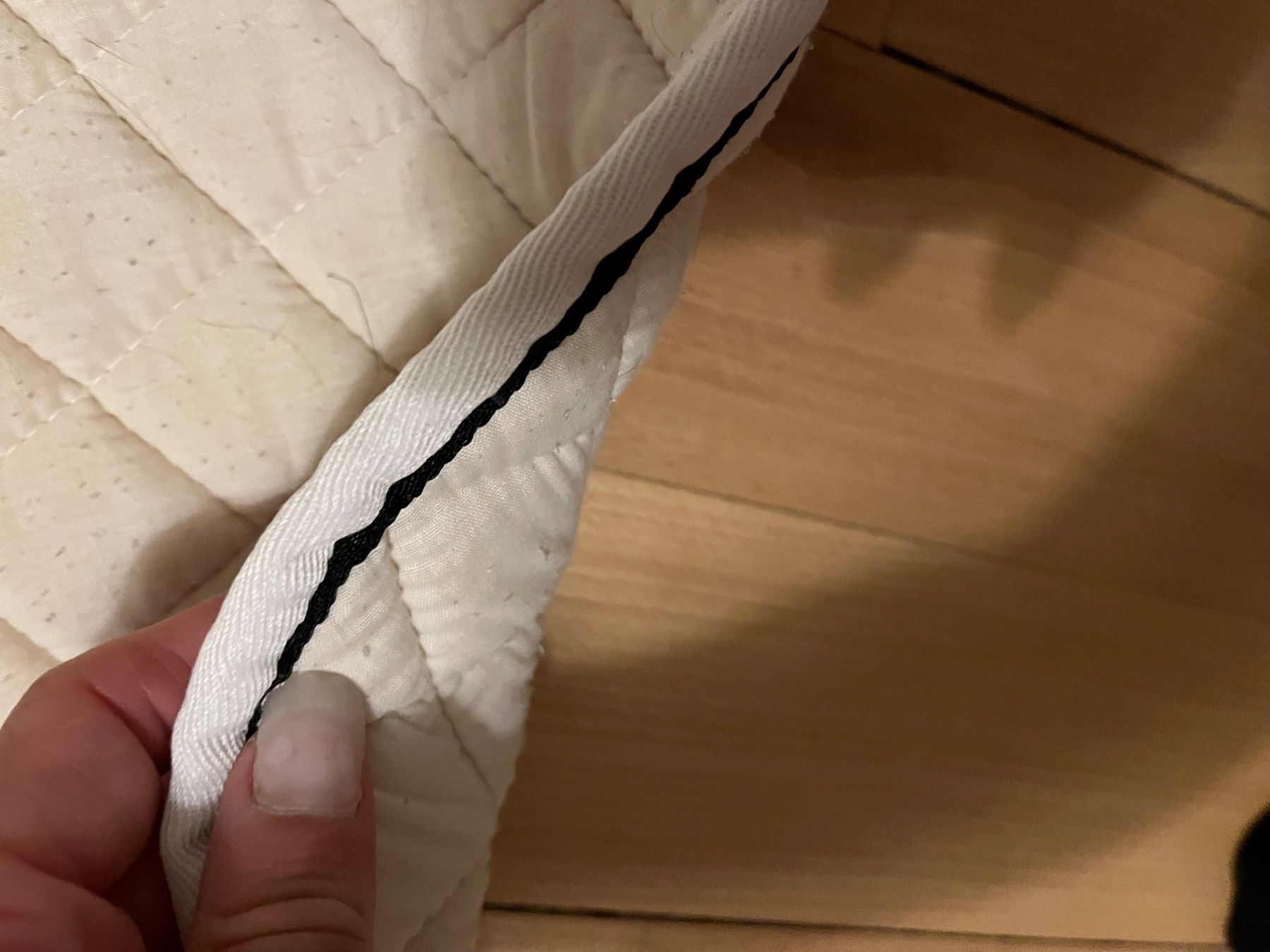 Selle & Accessori: Weisse Schabrake guter Zustand – Usato da Aeschlen ob Gunten venduto da Sonjan 2