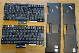 Lenovo ThinkPad Tastaturen und Abdeckungen, je 2 Stück