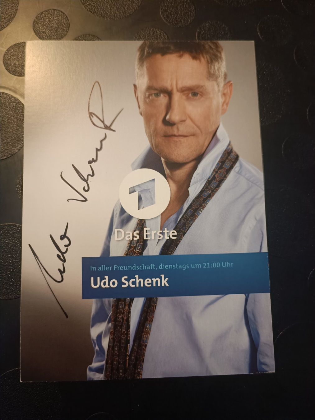 Autografi: Udo Schenk - handsigniert -Autogrammkarte – Usato da Menziken venduto da Artographs