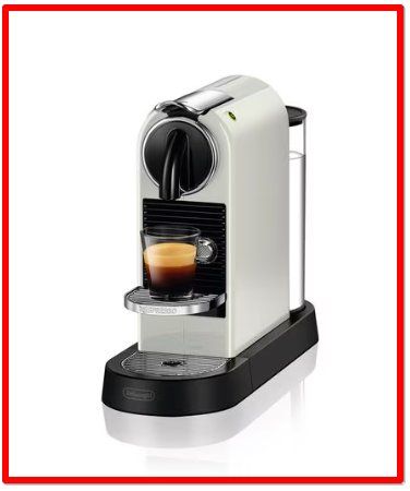 De'Longhi Macchine per caffè & Macchine per espresso: Fabrikneue Nespresso CitiZ, Garantie, CH-Stecker – Nuovo e nell'imballaggio originale da Zihlschlacht venduto da Chipsy123
