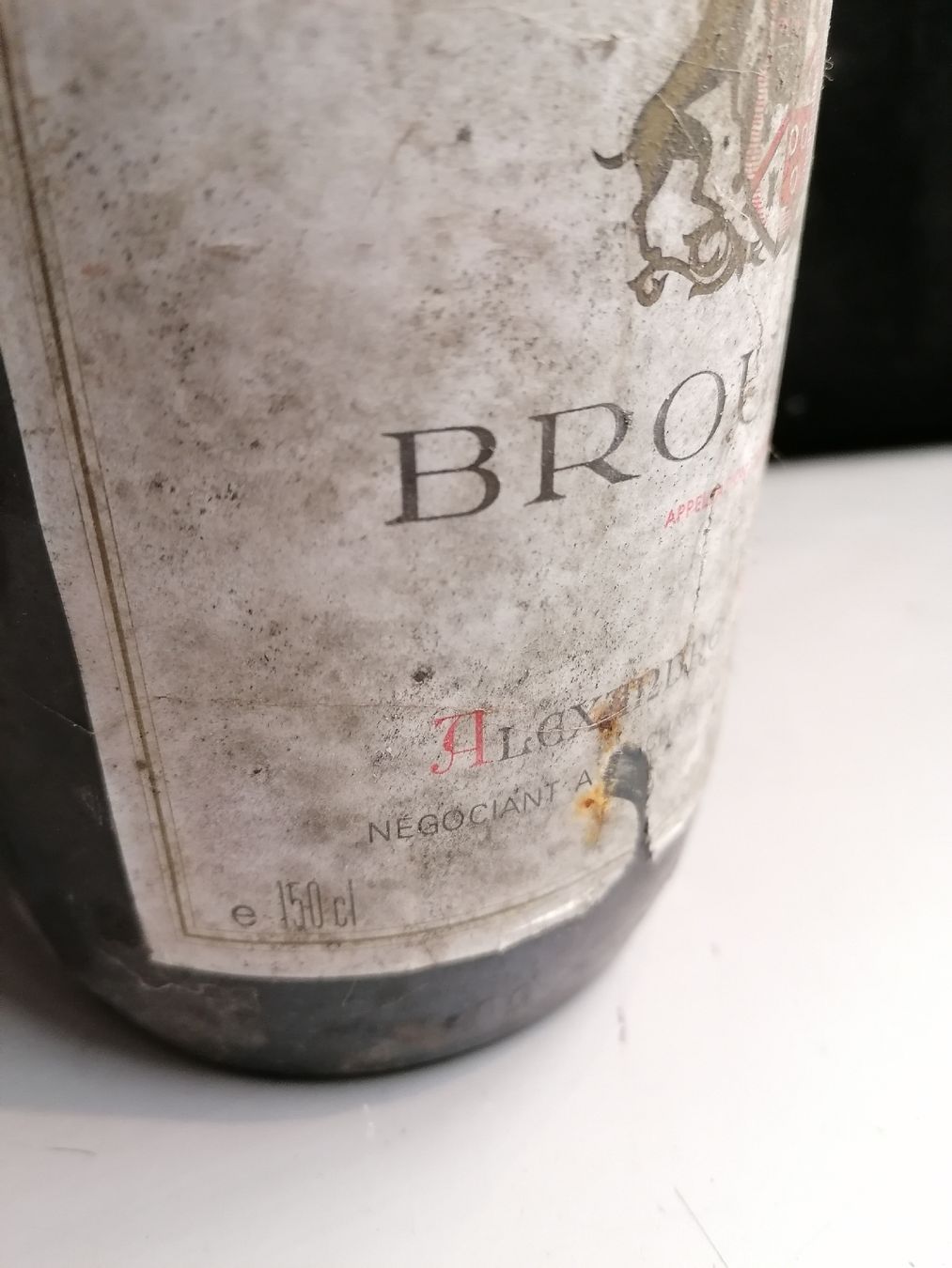 Vino: Brouilly Sylvestre 1983 Alexandre - Cave – Usato da Genève venduto da Leboucheoreilles 4