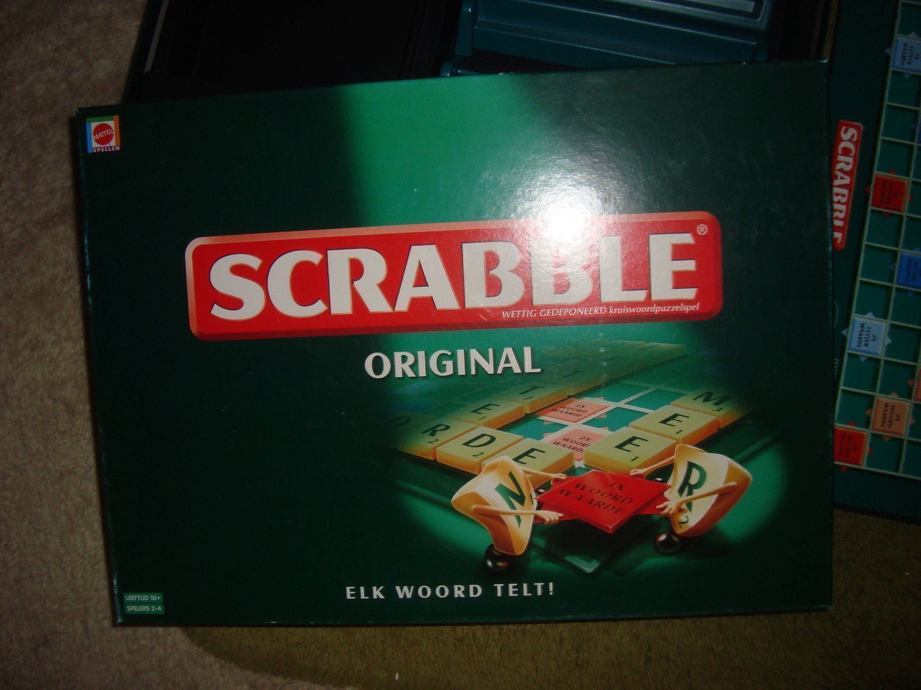 Mattel Jeux: SCRABBLE Original Mattel Nederland 2003 – D'occasion à Wädenswil par OliveDerSpezialist