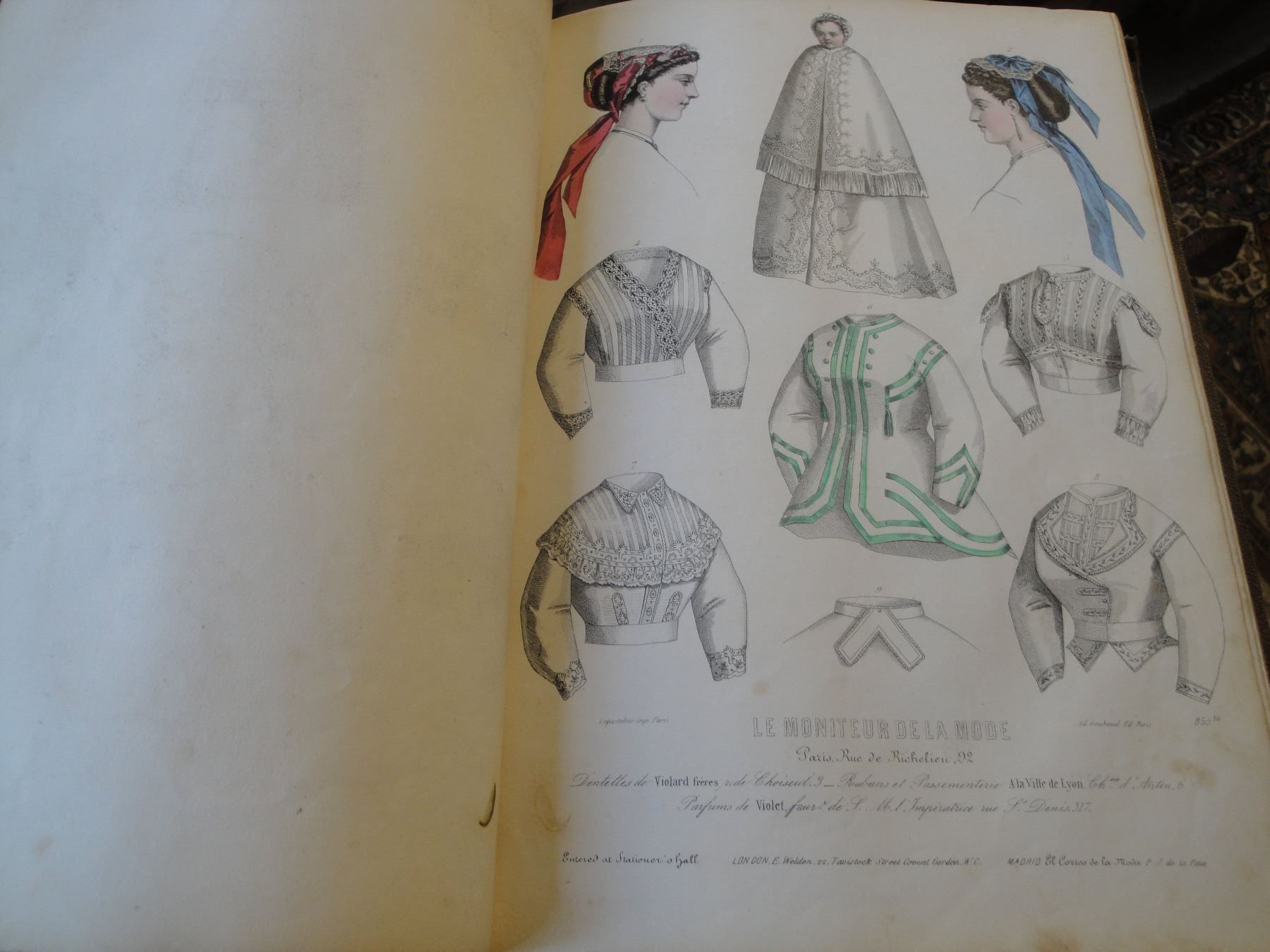 Incisioni: Stichbuch Mode 1867 Rarität- Schnäppchen – Usato da Trachslau venduto da post35 9