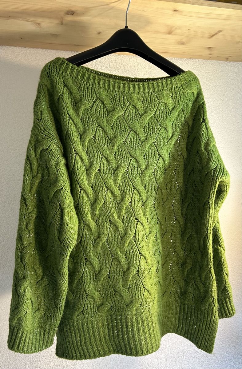 Maglioni & Felpe: Pull en tricot vert sapin – Usato da Pont (Veveyse) venduto da pil_k9jp 8