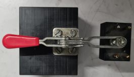 Schnellspanner DE-STA-CO mit Block gebraucht funktionsfähig