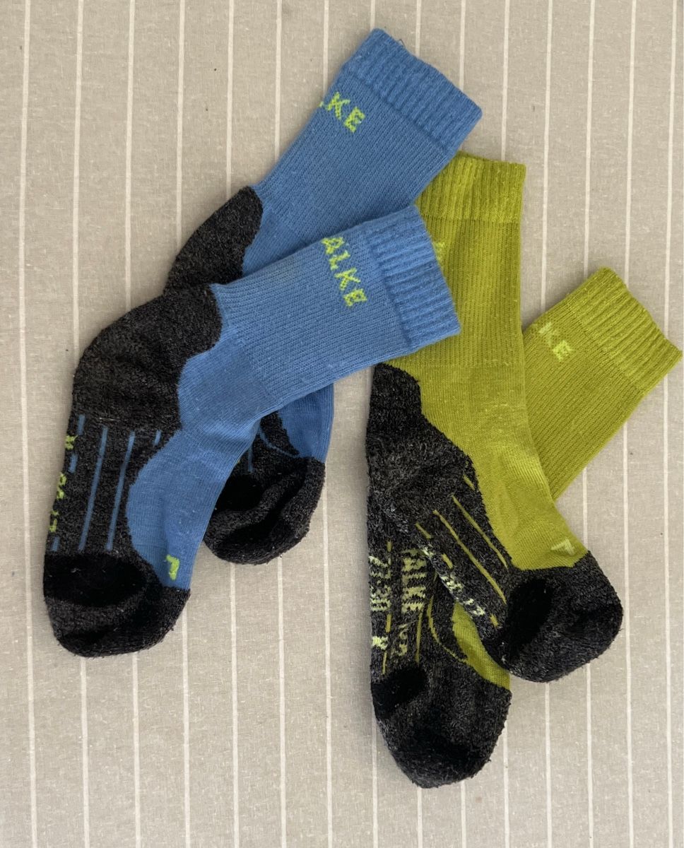Falke Calze per bambini: Falke Merino Wandersocken 27-30 – Usato da Spiez venduto da Vemai