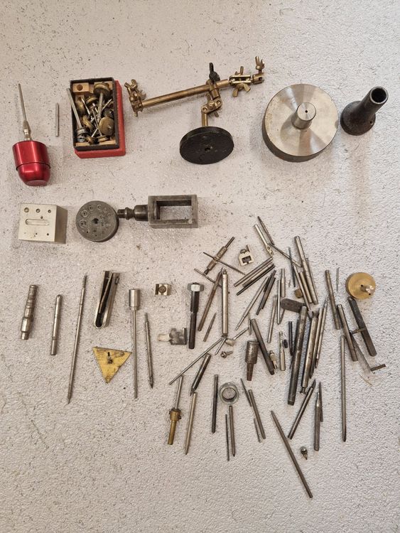 Lot D'outils Horlogerie - Occasion - Pour Réparation Et Nettoyage Montres