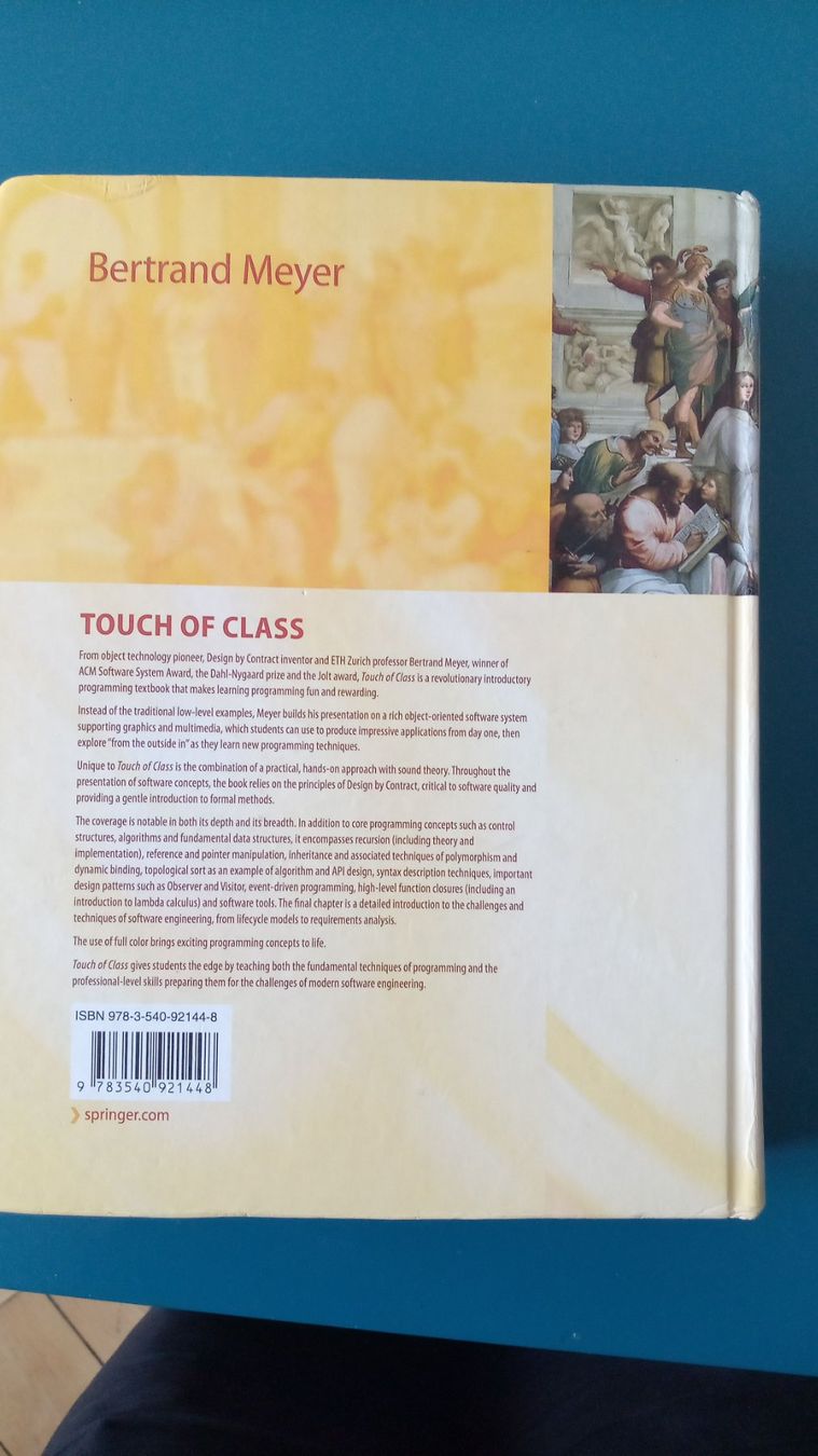 Libri: A touch of class               EN – Usato da Porrentruy venduto da tupatup 1