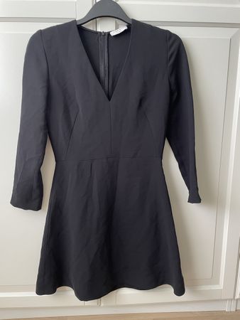 Sandro Paris Kleid, schwarz, Gr 36 S