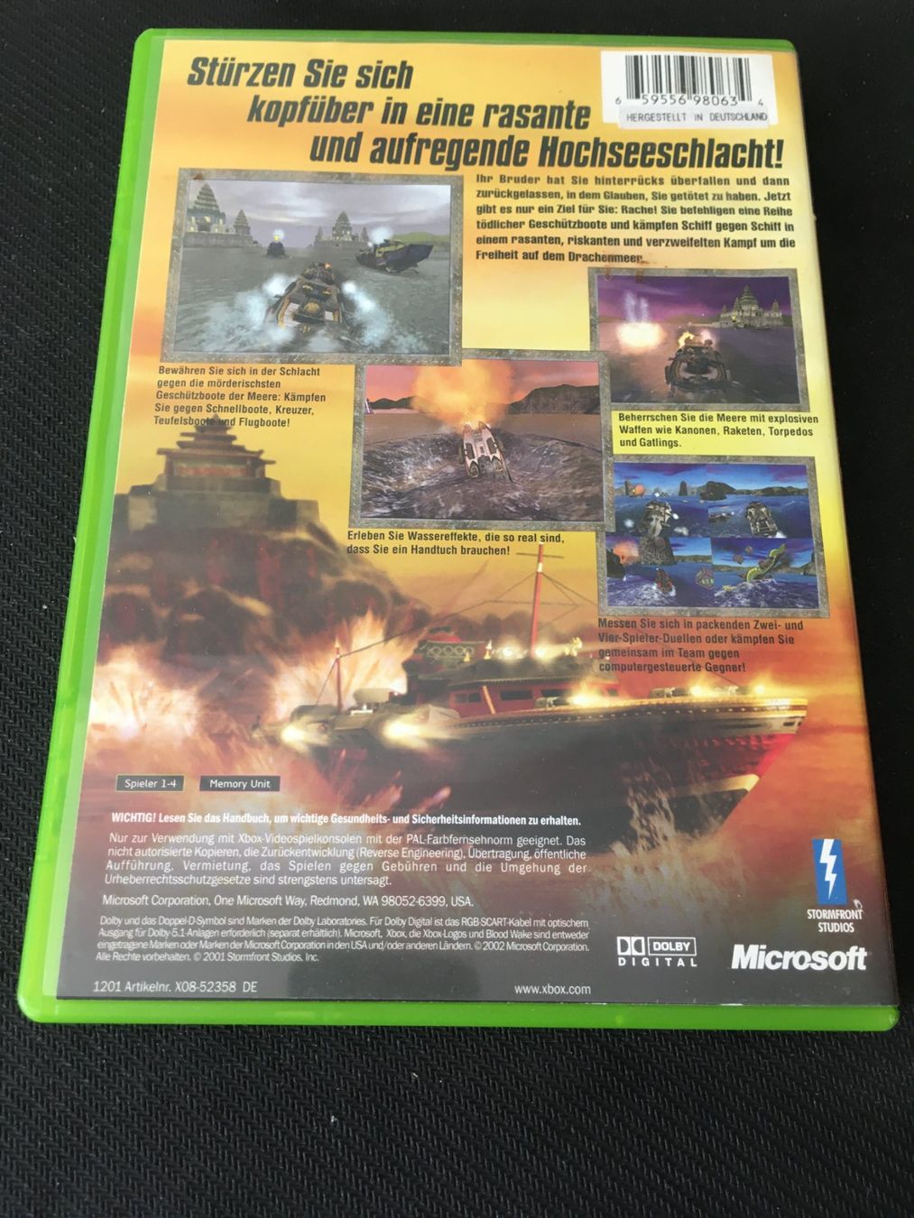 Microsoft Giochi: Blood Wake - Xbox – Usato da St.Gallen venduto da Punktchen01 1