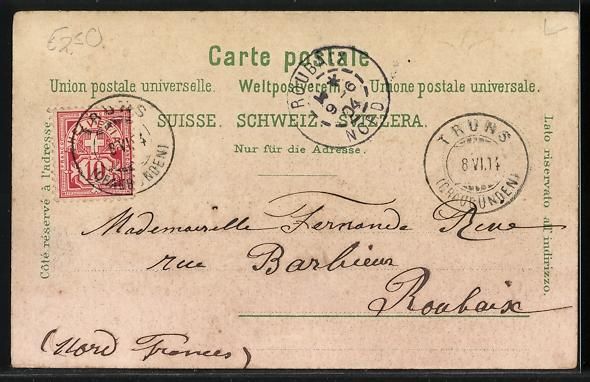 Cartoline postali: Bern, Nordfassade vom neuen schweizer. B – Usato da Berlin venduto da bartko-reher 1
