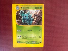 Pokemon Nidorina Skyridge Deutsch