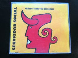 CD-S SEGURIDAD SOCIAL: Quiero tener tu presencia, 1994, 3 tr