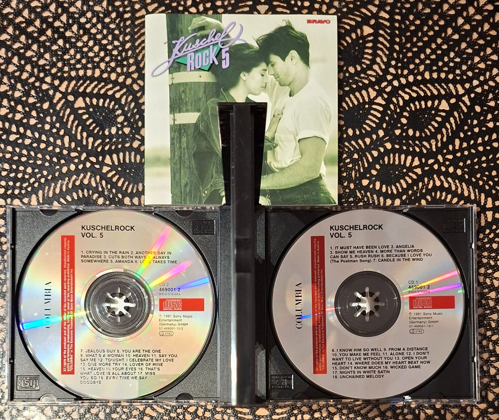 CD: Kuschelrock 5, 2CD Kuschel Balladen Compilation 1991 – Usato da Schönenberg TG venduto da Gregolino76 2