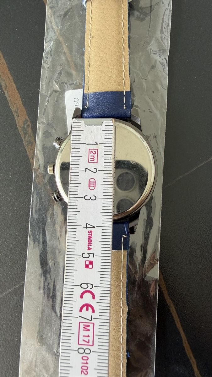 Orologi: MIGGER Quarzuhr Blau ungebraucht 40mm – Usato da Wolfwil venduto da Poulet60 3