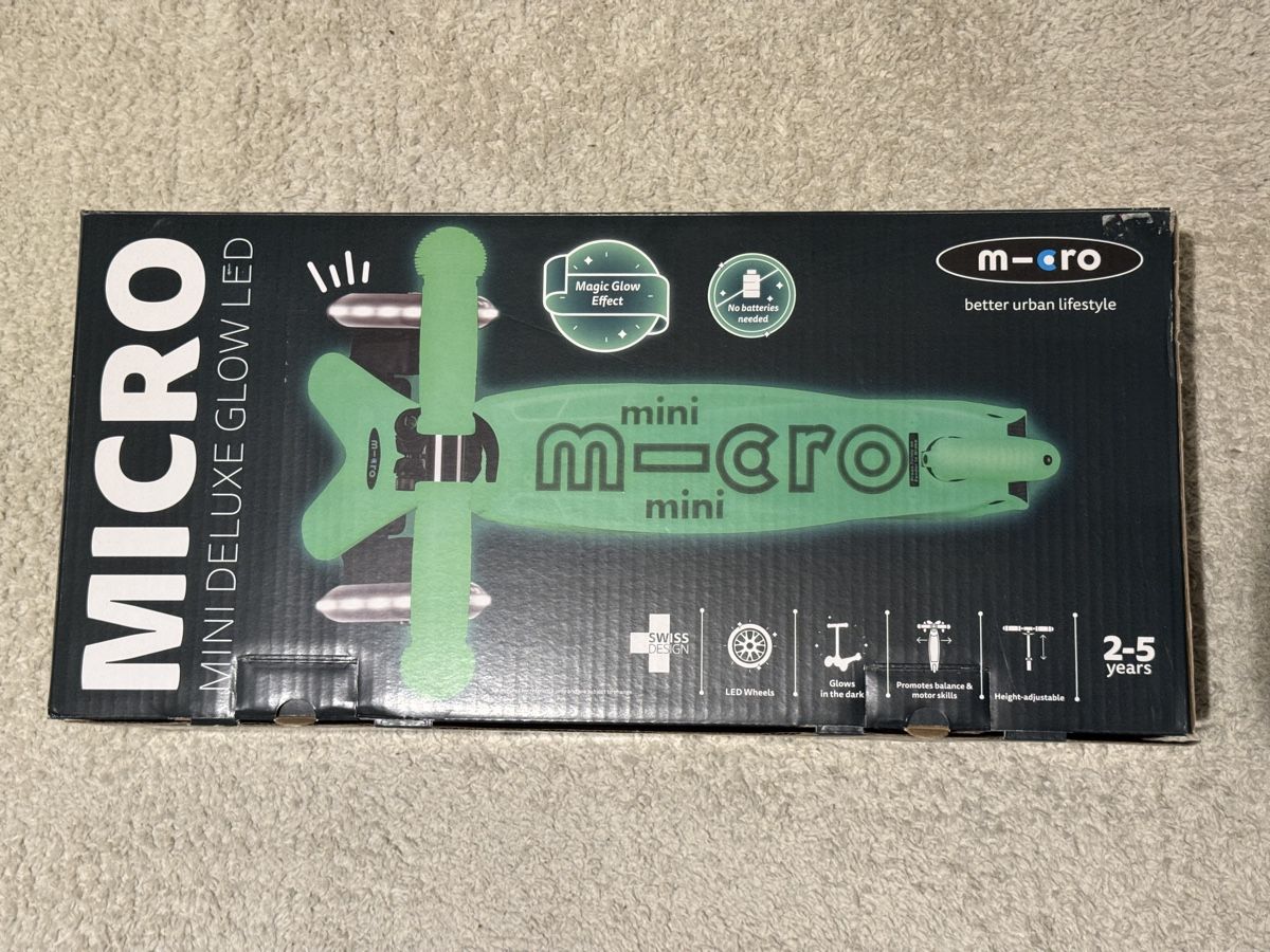 Kickboard: Micro Mini Deluxe Glow LED // NEU – Nuovo e nell'imballaggio originale da Schneisingen venduto da minokos